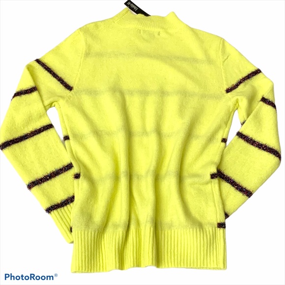 Tribekka 44 Christmas Sweater NeonYellow Tinsel - Picture 4 of 13